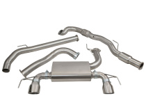 Opel Corsa E VXR 15- Turboback-sportavgassystem (Med Sportkatalysator & Ej Ljuddämpat) Cobra Sport